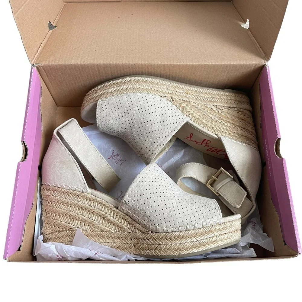 Jellypop espadrille wedge
